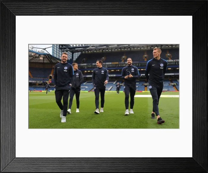 Framed Print : Premier League Showdown: Chelsea vs. Brighton and Hove Albion at Stamford Bridge (03APR19) Framed Print : Premier League Showdown: Chelsea vs. Brighton and Hove Albion at Stamford Bridge (03APR19)
