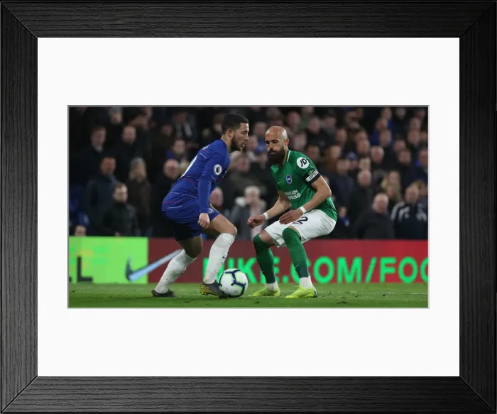 Framed Print : Premier League Showdown: Chelsea vs. Brighton and Hove Albion at Stamford Bridge (03APR19) Framed Print : Premier League Showdown: Chelsea vs. Brighton and Hove Albion at Stamford Bridge (03APR19)