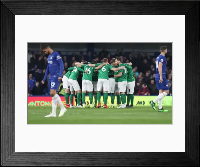Framed Print : Premier League Showdown: Chelsea vs. Brighton and Hove Albion at Stamford Bridge (03APR19) Framed Print : Premier League Showdown: Chelsea vs. Brighton and Hove Albion at Stamford Bridge (03APR19)