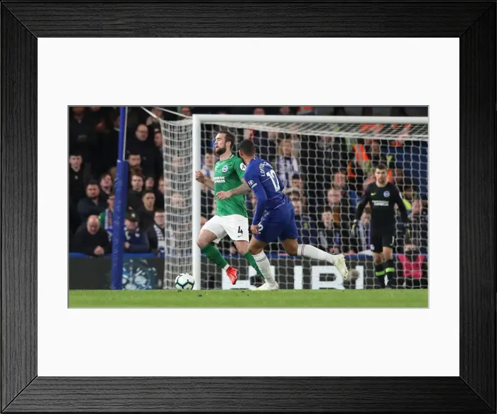 Framed Print : Premier League Showdown: Chelsea vs. Brighton and Hove Albion at Stamford Bridge (03APR19) Framed Print : Premier League Showdown: Chelsea vs. Brighton and Hove Albion at Stamford Bridge (03APR19)