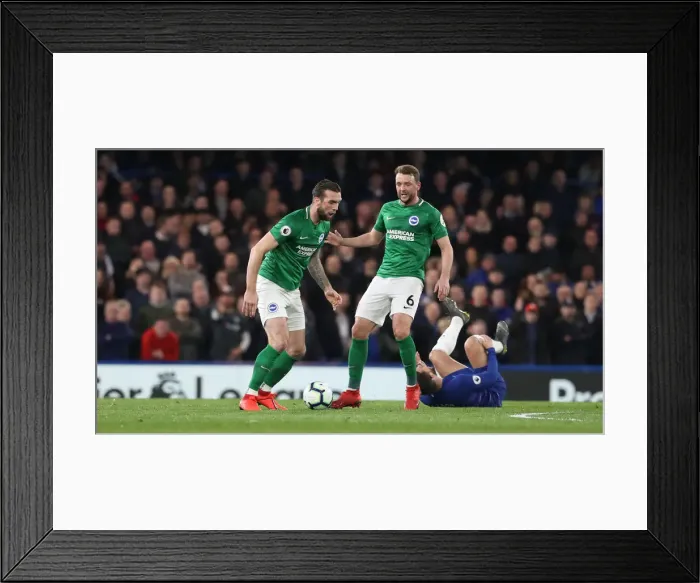 Framed Print : Premier League Showdown: Chelsea vs. Brighton & Hove Albion at Stamford Bridge (03APR19) Framed Print : Premier League Showdown: Chelsea vs. Brighton & Hove Albion at Stamford Bridge (03APR19)