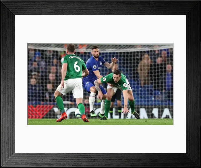 Framed Print : Premier League Showdown: Chelsea vs. Brighton and Hove Albion at Stamford Bridge (03APR19) Framed Print : Premier League Showdown: Chelsea vs. Brighton and Hove Albion at Stamford Bridge (03APR19)