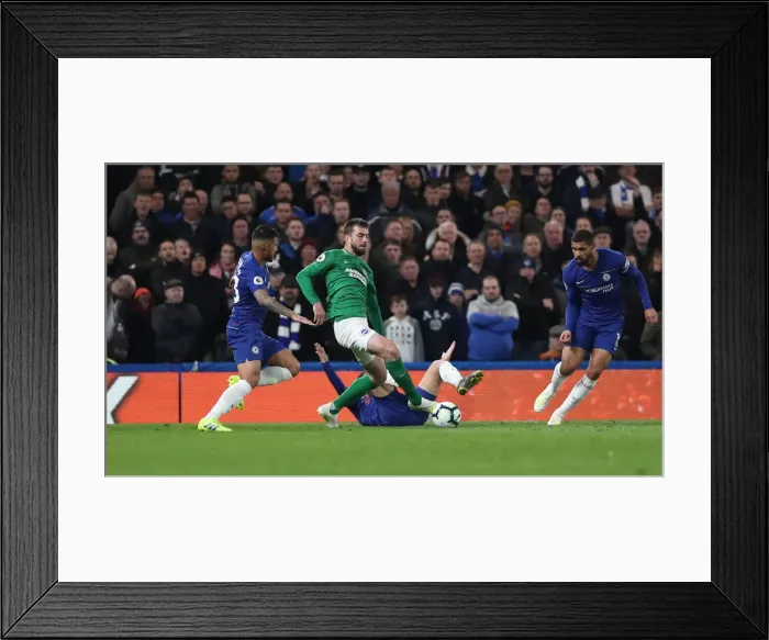 Framed Print : Premier League Showdown: Chelsea vs. Brighton and Hove Albion at Stamford Bridge (03APR19) Framed Print : Premier League Showdown: Chelsea vs. Brighton and Hove Albion at Stamford Bridge (03APR19)