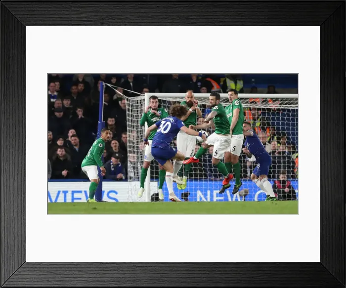 Framed Print : Premier League Showdown: Chelsea vs. Brighton and Hove Albion at Stamford Bridge (03APR19) Framed Print : Premier League Showdown: Chelsea vs. Brighton and Hove Albion at Stamford Bridge (03APR19)