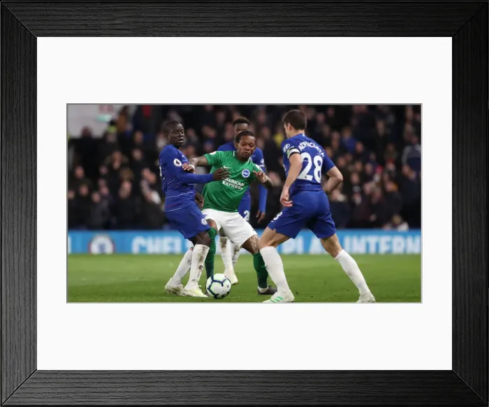 Framed Print : Premier League Showdown: Chelsea vs. Brighton and Hove Albion at Stamford Bridge (03APR19) Framed Print : Premier League Showdown: Chelsea vs. Brighton and Hove Albion at Stamford Bridge (03APR19)
