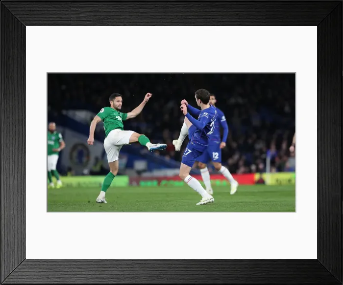 Framed Print : Premier League Showdown: Chelsea vs. Brighton and Hove Albion at Stamford Bridge (03APR19) Framed Print : Premier League Showdown: Chelsea vs. Brighton and Hove Albion at Stamford Bridge (03APR19)