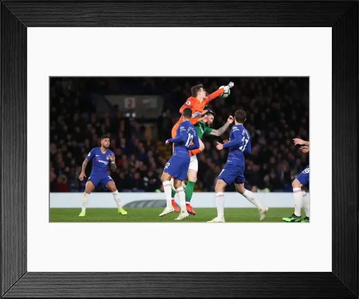 Framed Print : Premier League Showdown: Chelsea vs. Brighton and Hove Albion at Stamford Bridge (03APR19) Framed Print : Premier League Showdown: Chelsea vs. Brighton and Hove Albion at Stamford Bridge (03APR19)