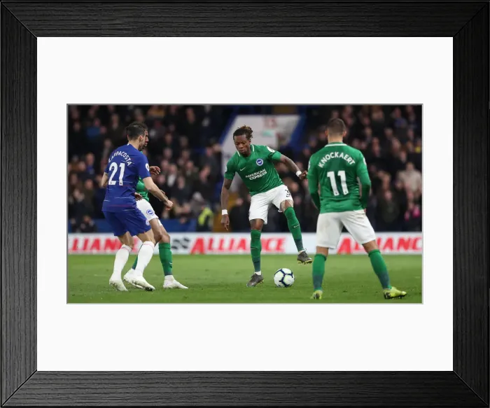 Framed Print : Premier League Showdown: Chelsea vs. Brighton and Hove Albion at Stamford Bridge (03APR19) Framed Print : Premier League Showdown: Chelsea vs. Brighton and Hove Albion at Stamford Bridge (03APR19)
