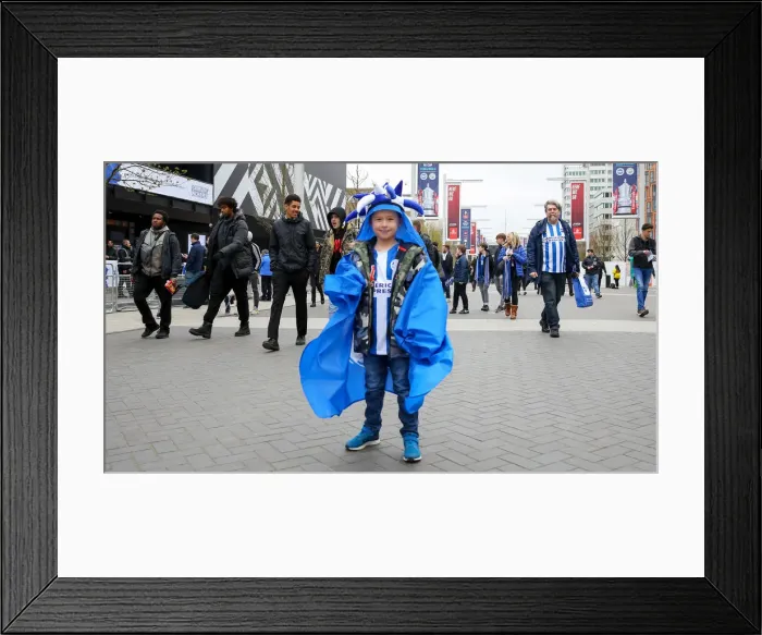 Framed Print : Emirates FA Cup Semi-Final: Manchester City vs. Brighton & Hove Albion Showdown at Wembley Stadium (06.04.19) Framed Print : Emirates FA Cup Semi-Final: Manchester City vs. Brighton & Hove Albion Showdown at Wembley Stadium (06.04.19)