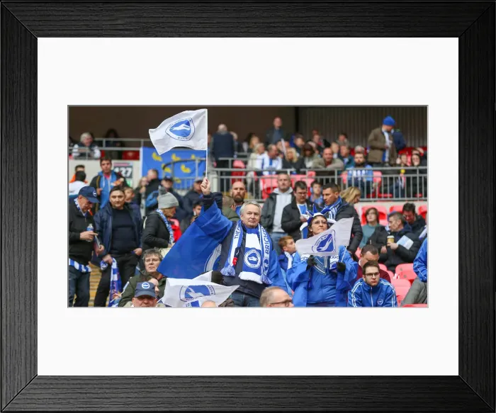 Framed Print : Emirates FA Cup Semi-Final: Manchester City vs. Brighton & Hove Albion Showdown at Wembley Stadium (06.04.19) Framed Print : Emirates FA Cup Semi-Final: Manchester City vs. Brighton & Hove Albion Showdown at Wembley Stadium (06.04.19)