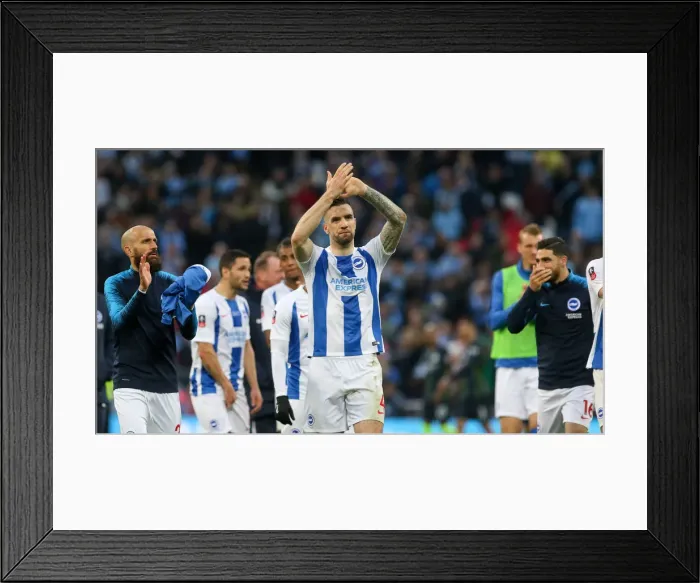 Framed Print : Emirates FA Cup Semi-Final: Manchester City vs. Brighton and Hove Albion at Wembley Stadium (06APR19) Framed Print : Emirates FA Cup Semi-Final: Manchester City vs. Brighton and Hove Albion at Wembley Stadium (06APR19)