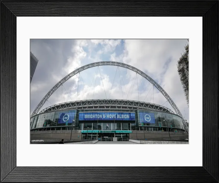 Framed Print : Manchester City vs. Brighton and Hove Albion: Emirates FA Cup Semi-Final Battle at Wembley Stadium (06APR19) Framed Print : Manchester City vs. Brighton and Hove Albion: Emirates FA Cup Semi-Final Battle at Wembley Stadium (06APR19)