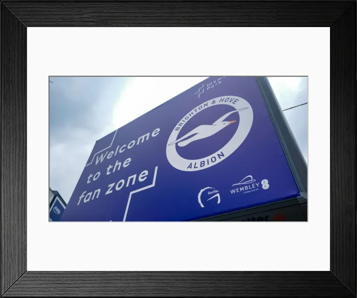 Framed Print : Manchester City vs. Brighton and Hove Albion: Emirates FA Cup Semi-Final Battle at Wembley Stadium (06APR19) Framed Print : Manchester City vs. Brighton and Hove Albion: Emirates FA Cup Semi-Final Battle at Wembley Stadium (06APR19)
