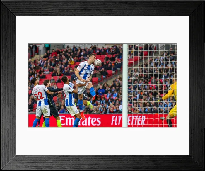 Framed Print : Emirates FA Cup Semi-Final: Manchester City vs. Brighton & Hove Albion Showdown at Wembley Stadium (06.04.19) Framed Print : Emirates FA Cup Semi-Final: Manchester City vs. Brighton & Hove Albion Showdown at Wembley Stadium (06.04.19)