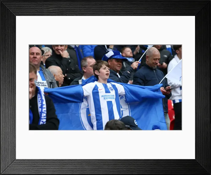 Framed Print : Emirates FA Cup Semi-Final: Manchester City vs. Brighton & Hove Albion Showdown at Wembley Stadium (06.04.19) Framed Print : Emirates FA Cup Semi-Final: Manchester City vs. Brighton & Hove Albion Showdown at Wembley Stadium (06.04.19)