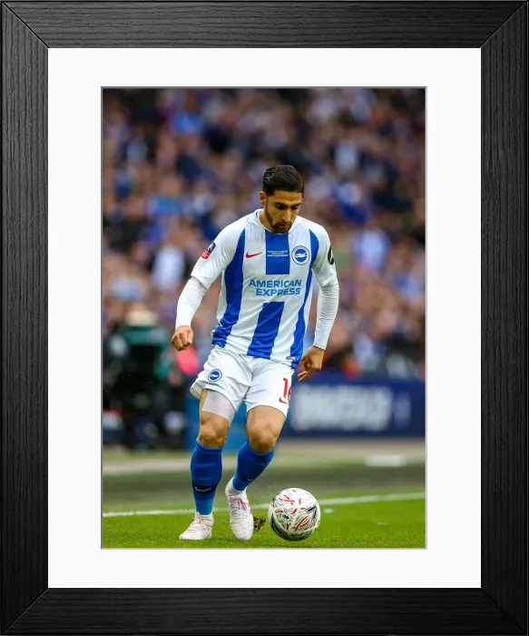 Framed Print : Manchester City vs. Brighton and Hove Albion: Emirates FA Cup Semi-Final Showdown at Wembley Stadium (06APR19) Framed Print : Manchester City vs. Brighton and Hove Albion: Emirates FA Cup Semi-Final Showdown at Wembley Stadium (06APR19)