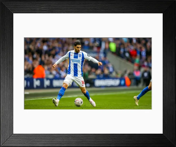Framed Print : FA Cup Semi-Final Showdown: Manchester City vs. Brighton & Hove Albion at Wembley Stadium (06APR19) Framed Print : FA Cup Semi-Final Showdown: Manchester City vs. Brighton & Hove Albion at Wembley Stadium (06APR19)