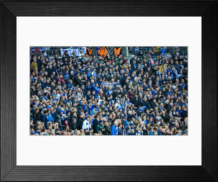 Framed Print : Emirates FA Cup Semi-Final: Manchester City vs. Brighton & Hove Albion Showdown at Wembley Stadium (06.04.19) Framed Print : Emirates FA Cup Semi-Final: Manchester City vs. Brighton & Hove Albion Showdown at Wembley Stadium (06.04.19)