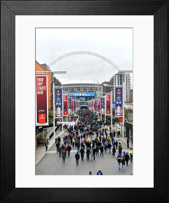 Framed Print : Emirates FA Cup Semi-Final: Manchester City vs. Brighton & Hove Albion Showdown at Wembley Stadium (06.04.19) Framed Print : Emirates FA Cup Semi-Final: Manchester City vs. Brighton & Hove Albion Showdown at Wembley Stadium (06.04.19)
