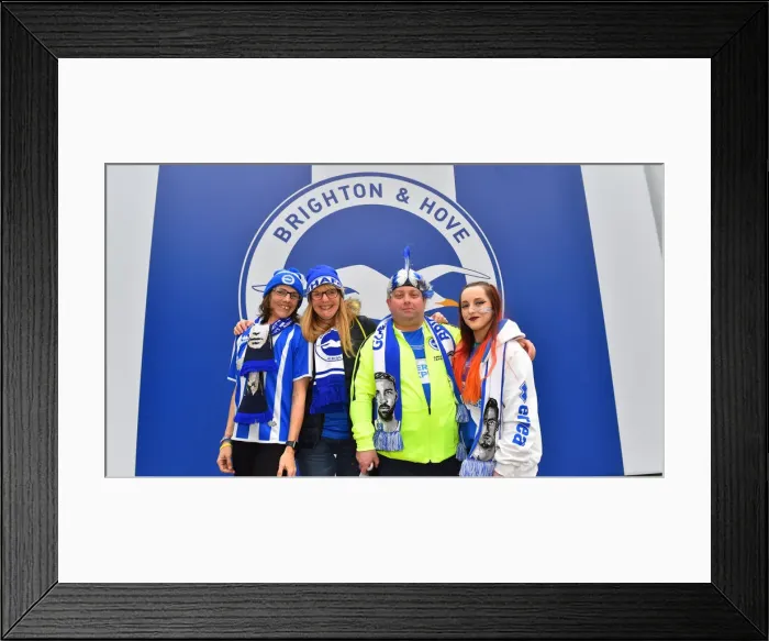Framed Print : Manchester City vs. Brighton and Hove Albion: Emirates FA Cup Semi-Final Battle at Wembley Stadium (06APR19) Framed Print : Manchester City vs. Brighton and Hove Albion: Emirates FA Cup Semi-Final Battle at Wembley Stadium (06APR19)