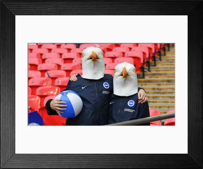 Framed Print : Manchester City vs. Brighton & Hove Albion: Emirates FA Cup Semi-Final Battle at Wembley Stadium (06.04.19) Framed Print : Manchester City vs. Brighton & Hove Albion: Emirates FA Cup Semi-Final Battle at Wembley Stadium (06.04.19)
