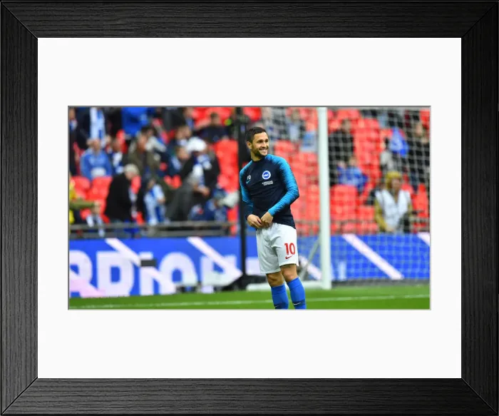 Framed Print : Manchester City vs. Brighton and Hove Albion: FA Cup Semi-Final Battle at Wembley Stadium (06APR19) Framed Print : Manchester City vs. Brighton and Hove Albion: FA Cup Semi-Final Battle at Wembley Stadium (06APR19)