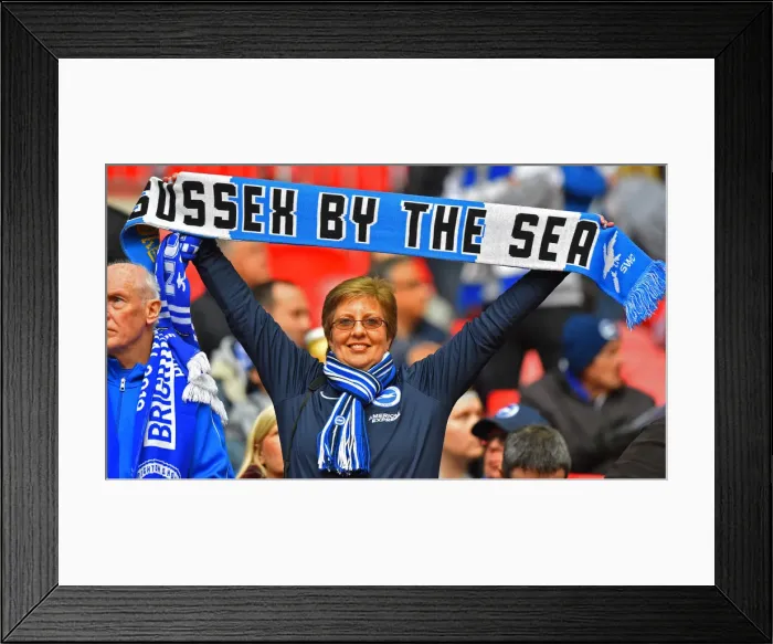 Framed Print : Emirates FA Cup Semi-Final: Manchester City vs. Brighton & Hove Albion Showdown at Wembley Stadium (06.04.19) Framed Print : Emirates FA Cup Semi-Final: Manchester City vs. Brighton & Hove Albion Showdown at Wembley Stadium (06.04.19)