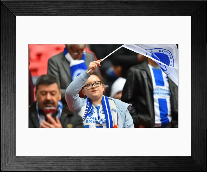Framed Print : Emirates FA Cup Semi-Final: Manchester City vs. Brighton & Hove Albion Showdown at Wembley Stadium (06.04.19) Framed Print : Emirates FA Cup Semi-Final: Manchester City vs. Brighton & Hove Albion Showdown at Wembley Stadium (06.04.19)