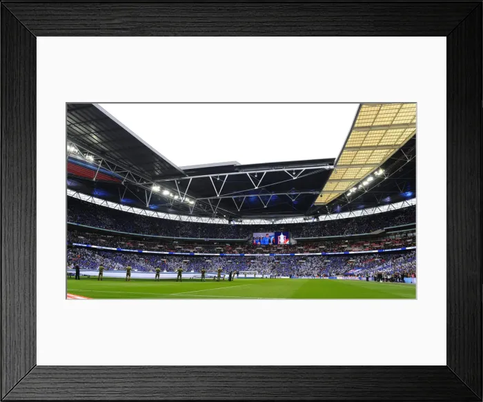 Framed Print : Emirates FA Cup Semi-Final: Manchester City vs. Brighton & Hove Albion Showdown at Wembley Stadium (06.04.19) Framed Print : Emirates FA Cup Semi-Final: Manchester City vs. Brighton & Hove Albion Showdown at Wembley Stadium (06.04.19)