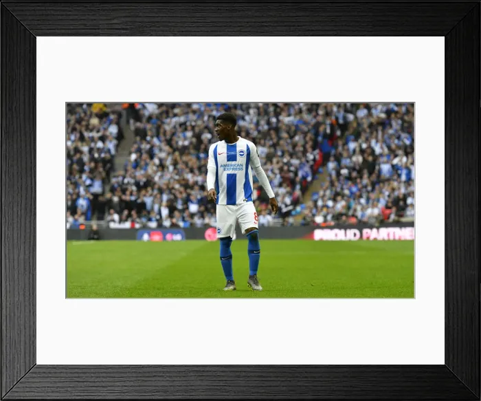 Framed Print : Manchester City vs. Brighton and Hove Albion: FA Cup Semi-Final Battle at Wembley Stadium (06APR19) Framed Print : Manchester City vs. Brighton and Hove Albion: FA Cup Semi-Final Battle at Wembley Stadium (06APR19)