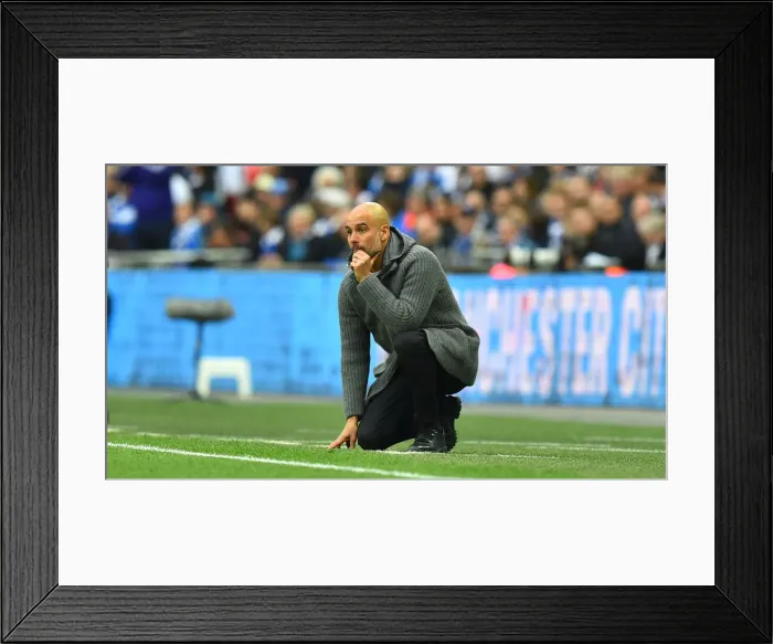 Framed Print : Emirates FA Cup Semi-Final: Manchester City vs. Brighton & Hove Albion Showdown at Wembley Stadium (06.04.19) Framed Print : Emirates FA Cup Semi-Final: Manchester City vs. Brighton & Hove Albion Showdown at Wembley Stadium (06.04.19)