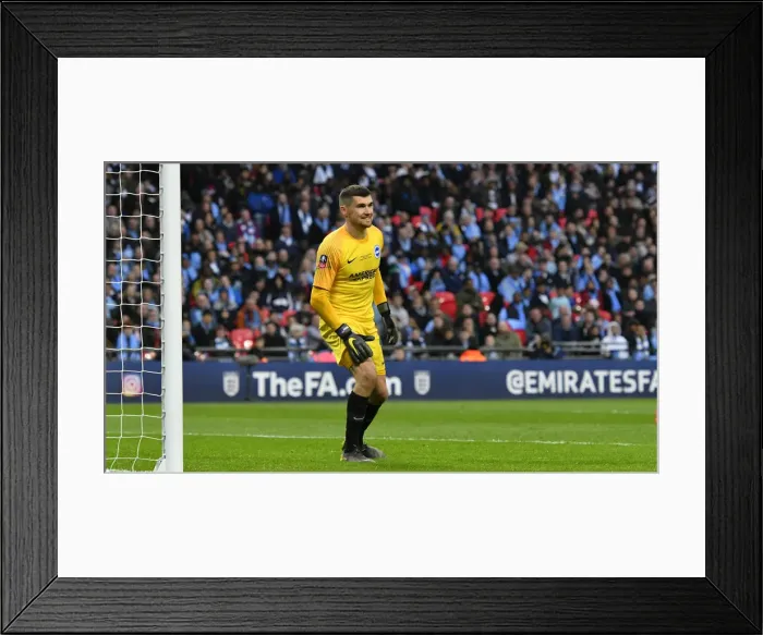 Framed Print : Manchester City vs. Brighton and Hove Albion: Emirates FA Cup Semi-Final Battle at Wembley Stadium (06APR19) Framed Print : Manchester City vs. Brighton and Hove Albion: Emirates FA Cup Semi-Final Battle at Wembley Stadium (06APR19)