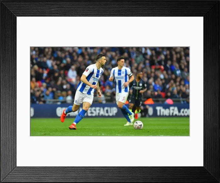 Framed Print : Manchester City vs. Brighton and Hove Albion: Emirates FA Cup Semi-Final Showdown at Wembley Stadium (06APR19) Framed Print : Manchester City vs. Brighton and Hove Albion: Emirates FA Cup Semi-Final Showdown at Wembley Stadium (06APR19)