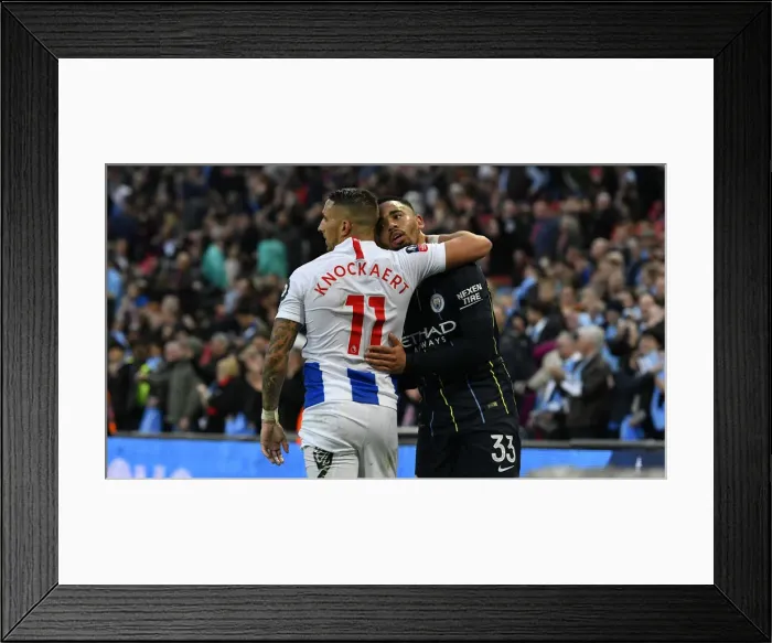 Framed Print : Manchester City vs. Brighton and Hove Albion: Emirates FA Cup Semi-Final Showdown at Wembley Stadium (06APR19) Framed Print : Manchester City vs. Brighton and Hove Albion: Emirates FA Cup Semi-Final Showdown at Wembley Stadium (06APR19)