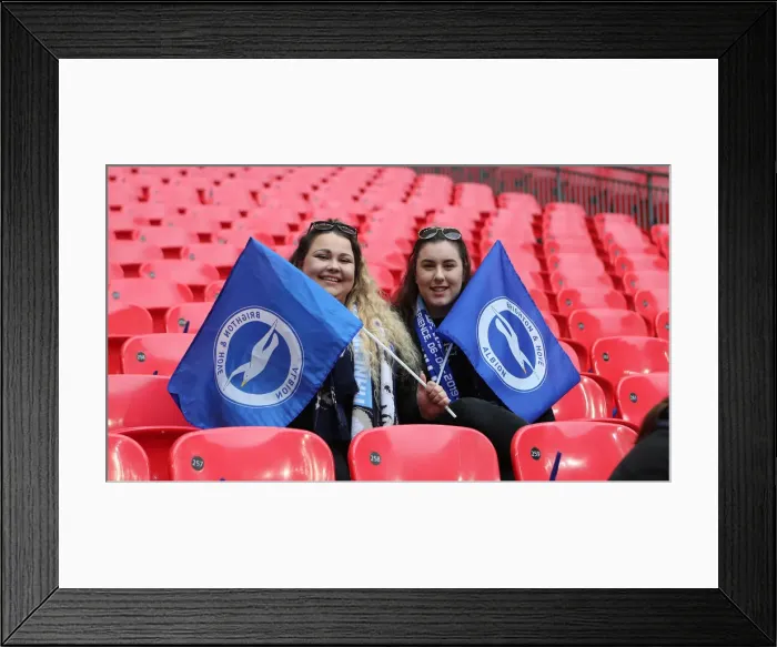 Framed Print : Emirates FA Cup Semi-Final: Manchester City vs. Brighton & Hove Albion Showdown at Wembley Stadium (06.04.19) Framed Print : Emirates FA Cup Semi-Final: Manchester City vs. Brighton & Hove Albion Showdown at Wembley Stadium (06.04.19)