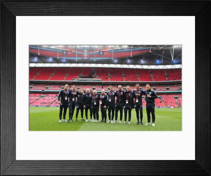 Framed Print : Emirates FA Cup Semi-Final: Manchester City vs. Brighton & Hove Albion Showdown at Wembley Stadium (06.04.19) Framed Print : Emirates FA Cup Semi-Final: Manchester City vs. Brighton & Hove Albion Showdown at Wembley Stadium (06.04.19)