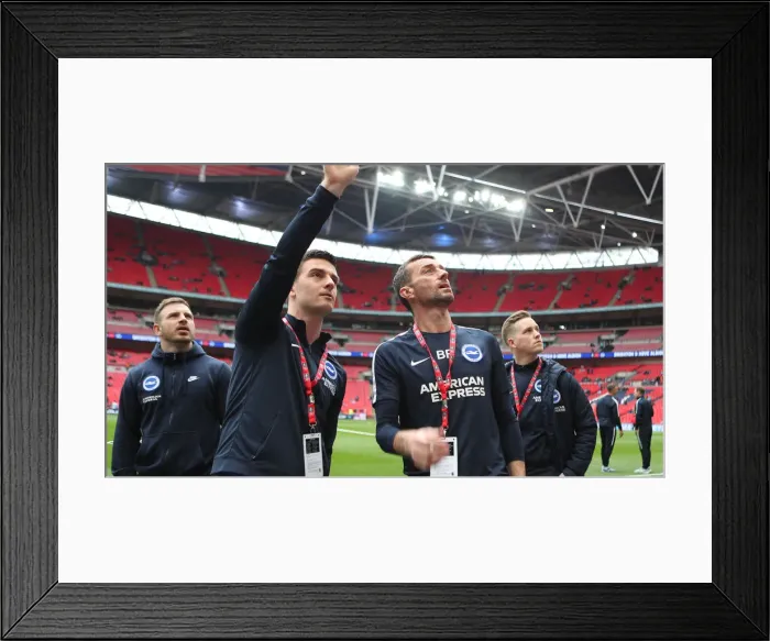 Framed Print : Manchester City vs. Brighton and Hove Albion: Emirates FA Cup Semi-Final Battle at Wembley Stadium (06.04.19) Framed Print : Manchester City vs. Brighton and Hove Albion: Emirates FA Cup Semi-Final Battle at Wembley Stadium (06.04.19)