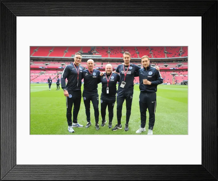 Framed Print : Emirates FA Cup Semi-Final: Manchester City vs. Brighton & Hove Albion Showdown at Wembley Stadium (06.04.19) Framed Print : Emirates FA Cup Semi-Final: Manchester City vs. Brighton & Hove Albion Showdown at Wembley Stadium (06.04.19)