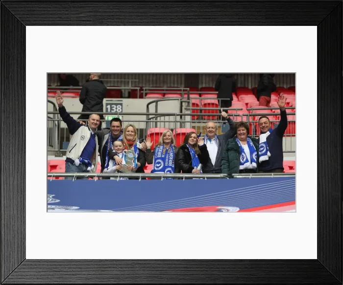 Framed Print : Emirates FA Cup Semi-Final: Manchester City vs. Brighton & Hove Albion Showdown at Wembley Stadium (06.04.19) Framed Print : Emirates FA Cup Semi-Final: Manchester City vs. Brighton & Hove Albion Showdown at Wembley Stadium (06.04.19)
