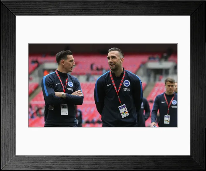 Framed Print : Manchester City vs. Brighton and Hove Albion: Emirates FA Cup Semi-Final Showdown at Wembley Stadium (06APR19) Framed Print : Manchester City vs. Brighton and Hove Albion: Emirates FA Cup Semi-Final Showdown at Wembley Stadium (06APR19)