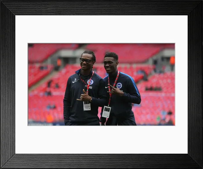 Framed Print : Manchester City vs. Brighton and Hove Albion: FA Cup Semi-Final Battle at Wembley Stadium (06APR19) Framed Print : Manchester City vs. Brighton and Hove Albion: FA Cup Semi-Final Battle at Wembley Stadium (06APR19)