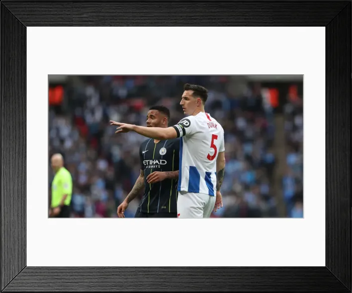 Framed Print : Emirates FA Cup Semi-Final: Manchester City vs. Brighton & Hove Albion Showdown at Wembley Stadium (06.04.19) Framed Print : Emirates FA Cup Semi-Final: Manchester City vs. Brighton & Hove Albion Showdown at Wembley Stadium (06.04.19)
