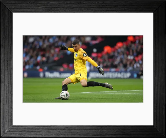 Framed Print : Emirates FA Cup Semi-Final: Manchester City vs. Brighton & Hove Albion Showdown at Wembley Stadium (06.04.19) Framed Print : Emirates FA Cup Semi-Final: Manchester City vs. Brighton & Hove Albion Showdown at Wembley Stadium (06.04.19)