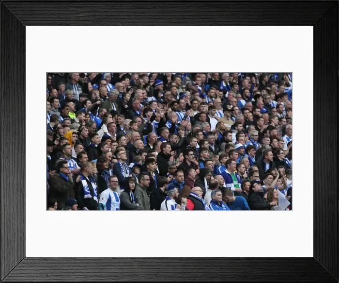 Framed Print : Manchester City vs. Brighton and Hove Albion: FA Cup Semi-Final Battle at Wembley Stadium (06APR19) Framed Print : Manchester City vs. Brighton and Hove Albion: FA Cup Semi-Final Battle at Wembley Stadium (06APR19)