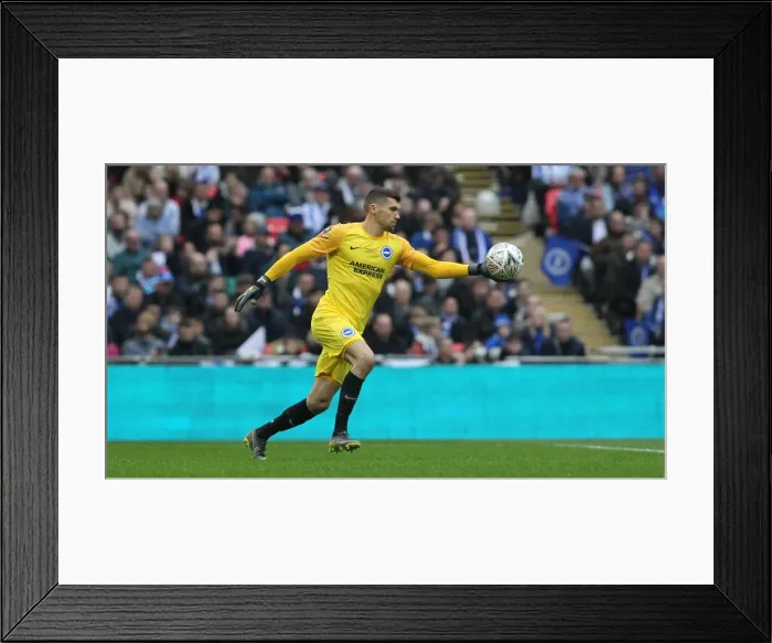 Framed Print : Emirates FA Cup Semi-Final: Manchester City vs. Brighton & Hove Albion Showdown at Wembley Stadium (06.04.19) Framed Print : Emirates FA Cup Semi-Final: Manchester City vs. Brighton & Hove Albion Showdown at Wembley Stadium (06.04.19)