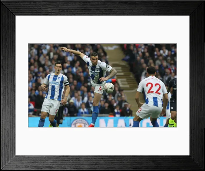 Framed Print : Emirates FA Cup Semi-Final: Manchester City vs. Brighton & Hove Albion Showdown at Wembley Stadium (06.04.19) Framed Print : Emirates FA Cup Semi-Final: Manchester City vs. Brighton & Hove Albion Showdown at Wembley Stadium (06.04.19)