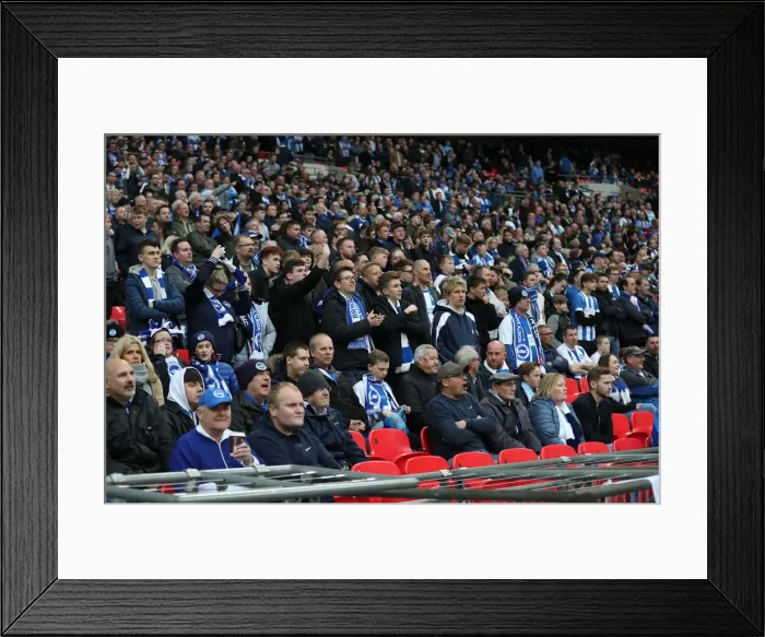 Framed Print : Emirates FA Cup Semi-Final: Manchester City vs. Brighton & Hove Albion at Wembley Stadium (06.04.19) Framed Print : Emirates FA Cup Semi-Final: Manchester City vs. Brighton & Hove Albion at Wembley Stadium (06.04.19)