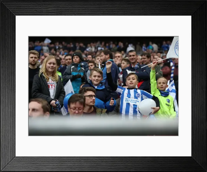Framed Print : Emirates FA Cup Semi-Final: Manchester City vs. Brighton & Hove Albion Showdown at Wembley Stadium (06.04.19) Framed Print : Emirates FA Cup Semi-Final: Manchester City vs. Brighton & Hove Albion Showdown at Wembley Stadium (06.04.19)
