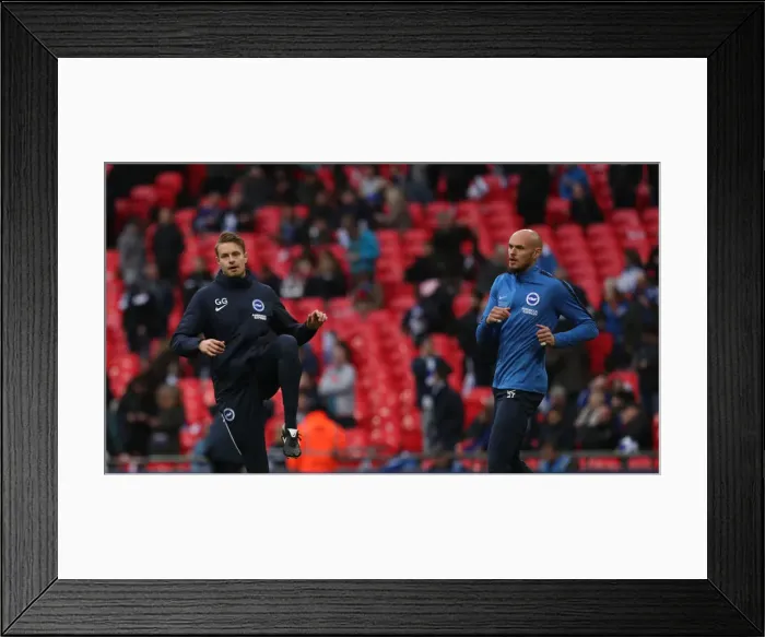 Framed Print : Manchester City vs. Brighton and Hove Albion: FA Cup Semi-Final Battle at Wembley Stadium (06.04.19) Framed Print : Manchester City vs. Brighton and Hove Albion: FA Cup Semi-Final Battle at Wembley Stadium (06.04.19)