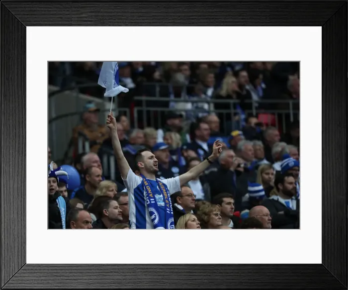 Framed Print : Emirates FA Cup Semi-Final: Manchester City vs. Brighton & Hove Albion Showdown at Wembley Stadium (06.04.19) Framed Print : Emirates FA Cup Semi-Final: Manchester City vs. Brighton & Hove Albion Showdown at Wembley Stadium (06.04.19)